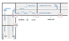 郑州驾校告诉您考场示意图以及需要注意的地方