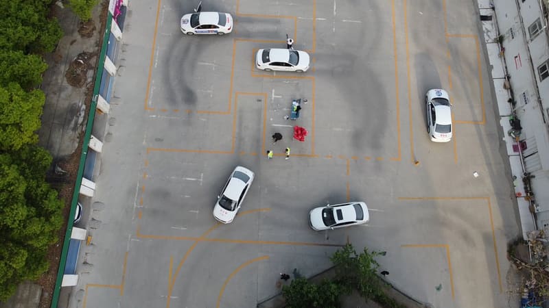 郑道驾培分校学员练车